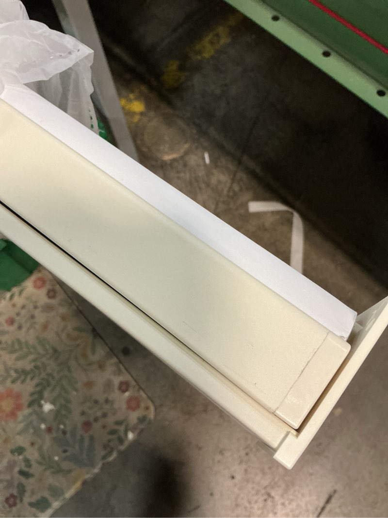 Condition photo showing Good Condition for aosky blackout roller shades cordless blinds for windows, free-stop shades with valance, thermal insulated fabric, uv protection, blinds for home and office (49" w x 72" h, linen beige linen beige 49"w x 72"h