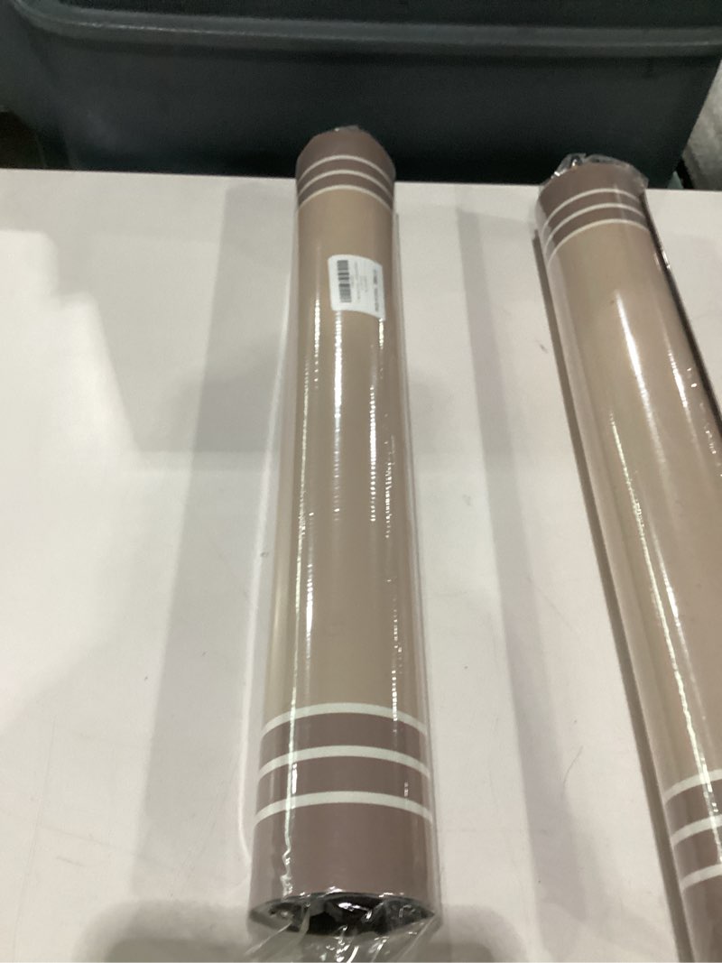 Condition photo showing Good Condition for Bath Mat, Bathroom Mat Non Slip, Washable Absorbent Quick Dry Bath Mats for Bathroom, Fits Under Door Bathroom Floor Bathtub Mat for Bath (Double Brown,17?x59?) Brown 16.9×59.1