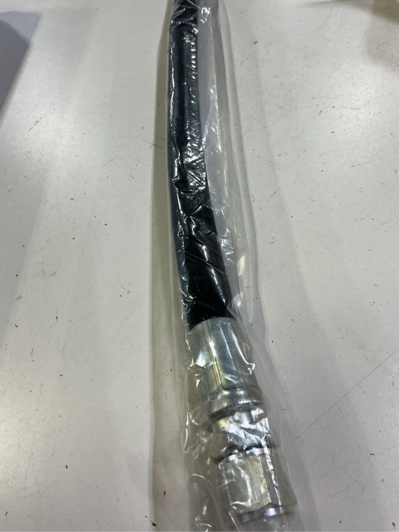 autovo hydraulic hose swivel assembly 1/2" hydraulic hose with female jic x female jic 96" long 3988 psi, black black 26711-08-08-96in