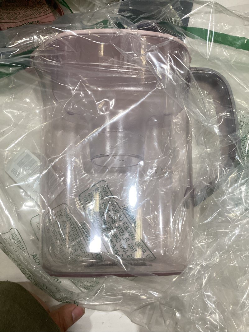 Condition photo showing Good Condition for Waterdrop Water Filter Pitcher with 1 Filter, 5X Times Lifetime, Lasts 200 Gallons, for Fridge, Countertop and Gift, Reduces PFOA/PFOS, Chlorine, 7-Cup Capacity, Elfin, Pink BabyPink