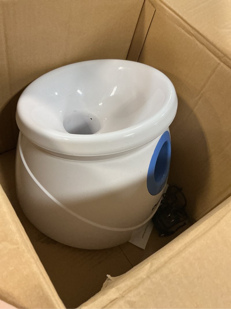 Condition photo showing As Is for pet prime upgraded automatic ball launcher for large dogs,rechargeable dog ball thrower for outdoor exercise & interactive play,adjustable 10-64ft thrower with 6pcs 2.5" etpu balls,1 dog whistle upgraded maxi ball launcher?etpu ball?