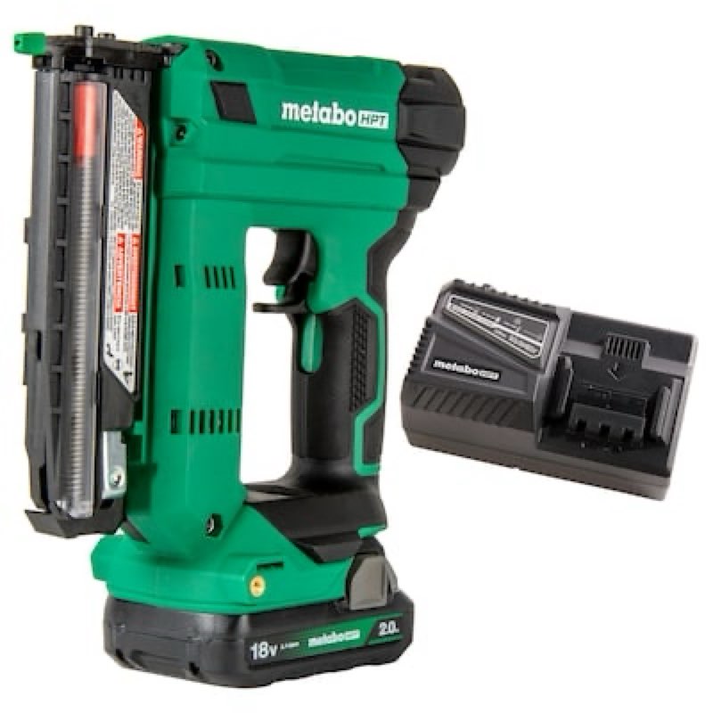 metabo hpt multivolt 1-3/8-in 23 -gauge cordless pin nailer ( battery included and charger