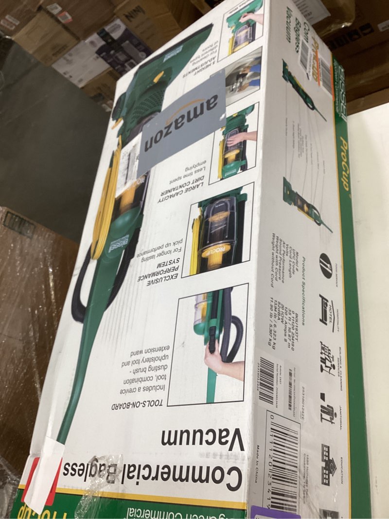 Condition photo showing As Is for bissell vacuum