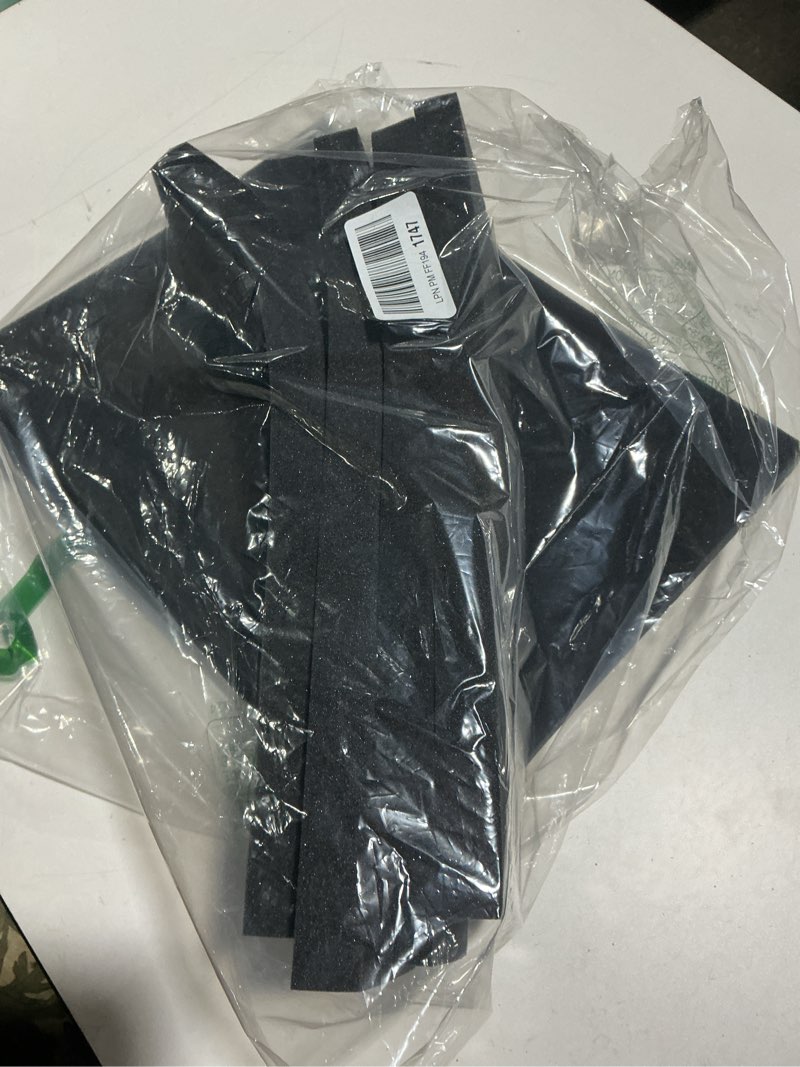 Condition photo showing As Is for DECOHS 8 PCS Polyurethane Foam Sheet-16x12x1 Inch Cuttable Foam Inserts for Cases-Packing Foam Pads for Toolbox Camera Storage & Crafts, Black