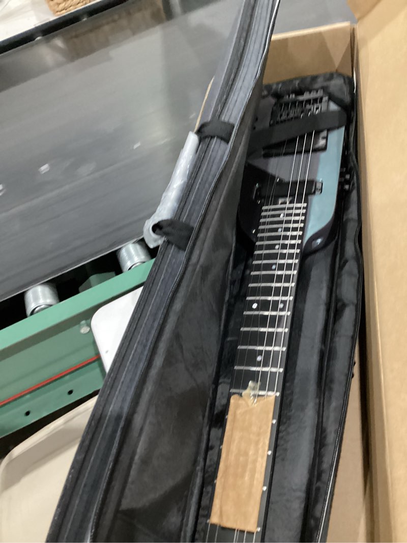 Condition photo showing Good Condition for donner hush x pro electric guitar kit - smart travel guitar with dozens of preset combinations, 7 tone sim options, midnight glow