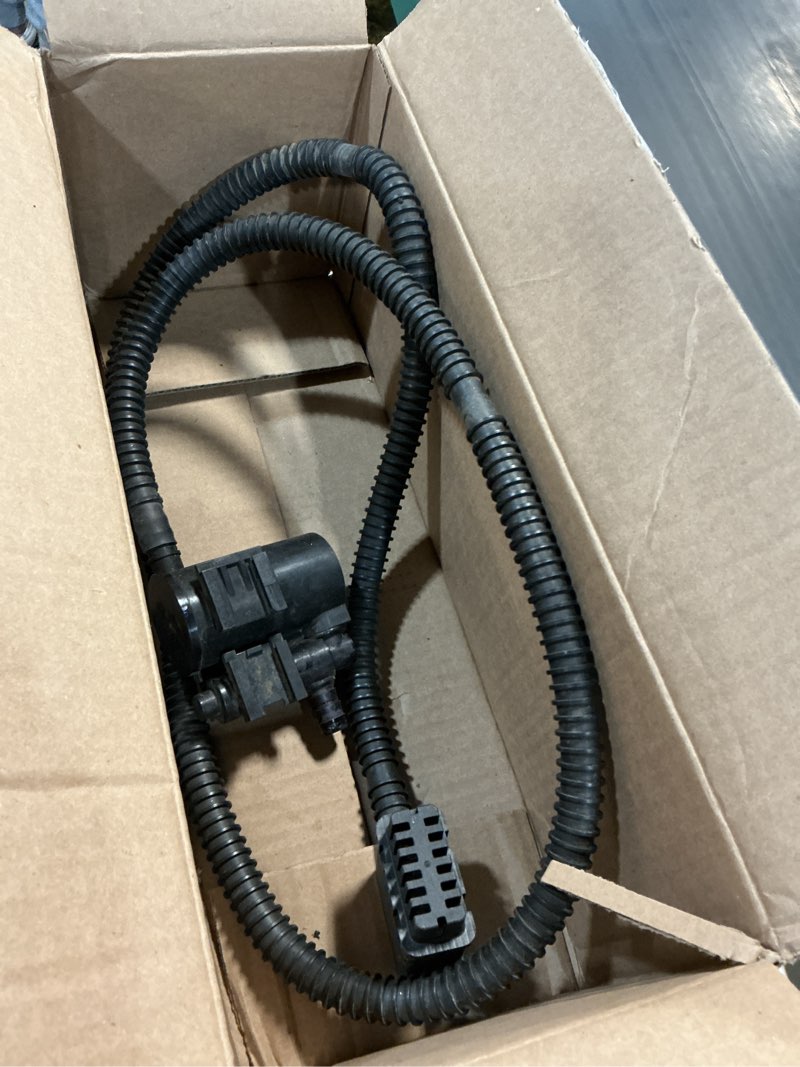 Condition photo showing As Is for dorman 911-064 vapor canister vent solenoid compatible with select cadillac/chevrolet/gmc models