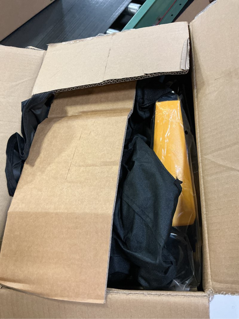 Condition photo showing Good Condition for Cordless Leaf Blower & Vacuum, 3-in-1 Leaf Vacuum Mulcher with Bag, 40V 330CFM Battery Leaf Blower with 2x4.0Ah Battery & Charger for Lawn Care, 5-Speeds Variable Control