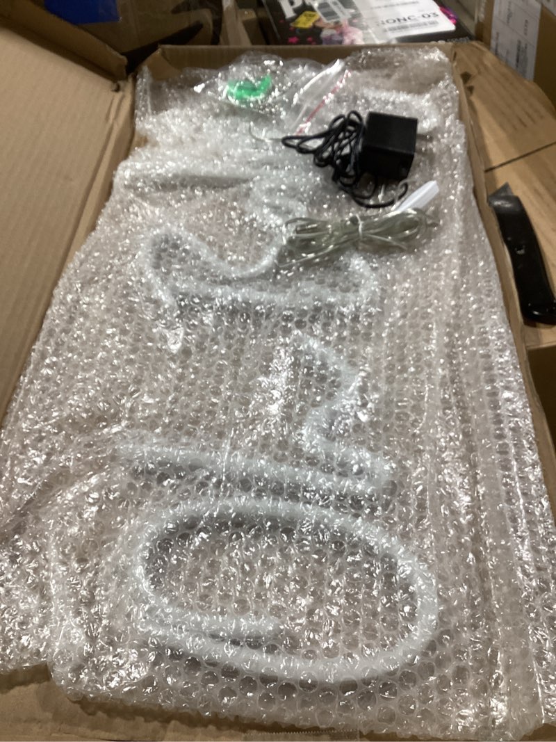 Condition photo showing Good Condition for DIVATLA Oh Baby Sign for Backdrop - Oh Baby Neon Sign Shower Decorations, Gender Reveal, Led Sign for Backdrop & Wall Decor, Photo Prop, Gif for New Parents, Warm White