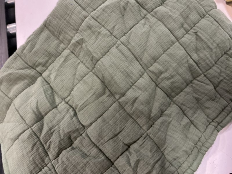 Condition photo showing Good Condition for european linen box quilted sham set standard