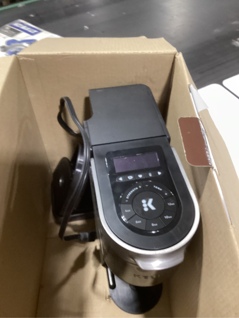 Condition photo showing As Is for Keurig K-Supreme Plus SMART Coffee Maker, Single Serve K-Cup Pod Coffee Brewer, BREWID and MultiStream Technology, 78 Oz, Black Black Maker