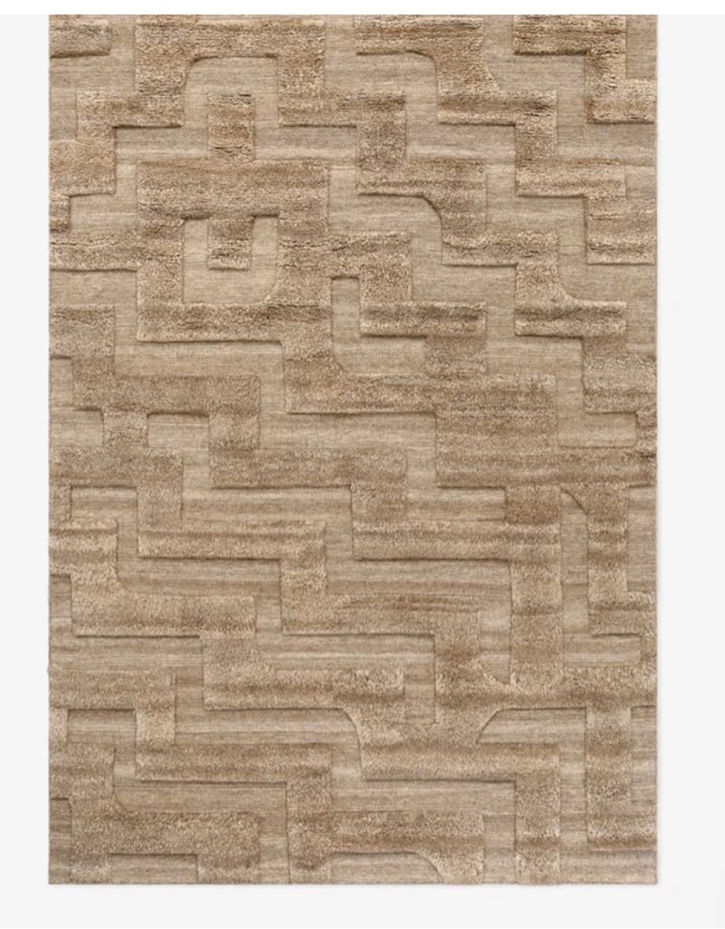 loloi chris loves julia palma collection plm-09 brown/earth 7'-10" x 10' fringe area rug vintage sty