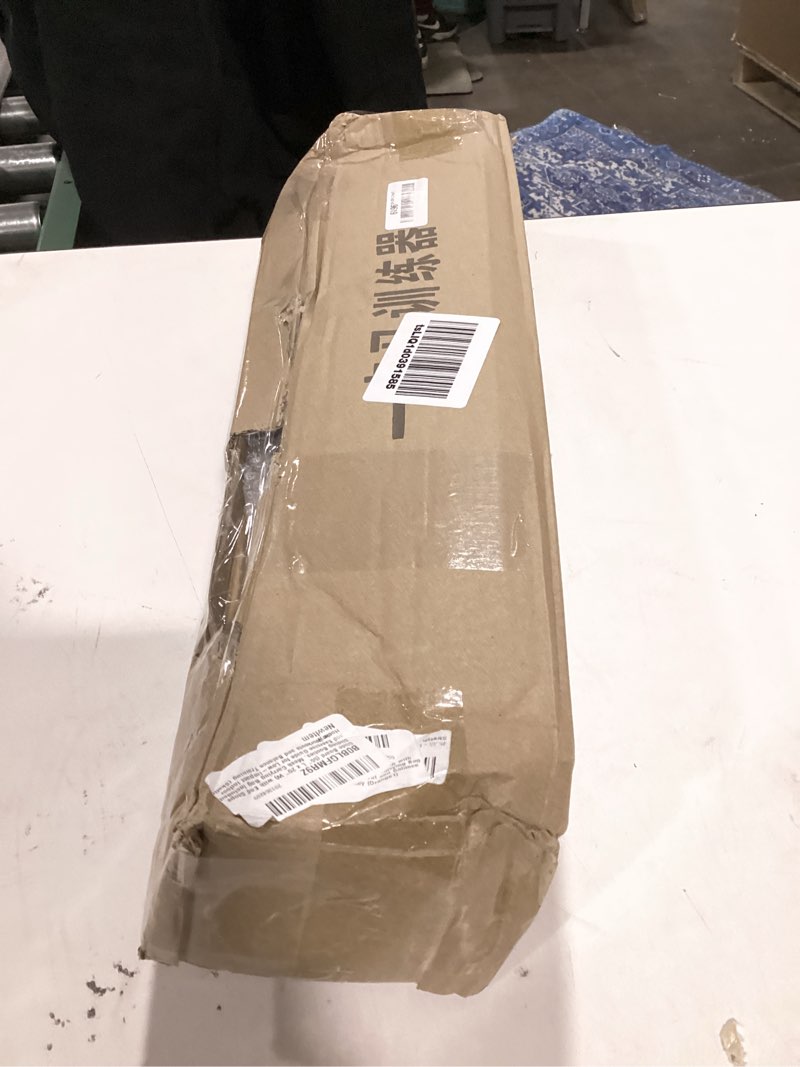 Exercise stretcher red and black w/ purple strap