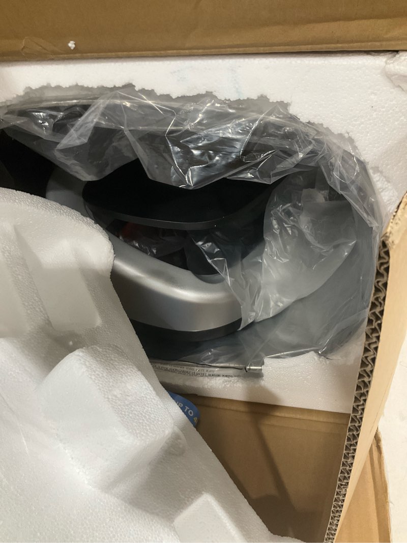 Condition photo showing Good Condition for itouchless patented 13 g stainless steel sensor trash can | absorbx filter | quiet soft-close lid and fingerprint-proof finish | fits standard bags | 1.5-yr battery life | ac adapter jack built-in light silver, black