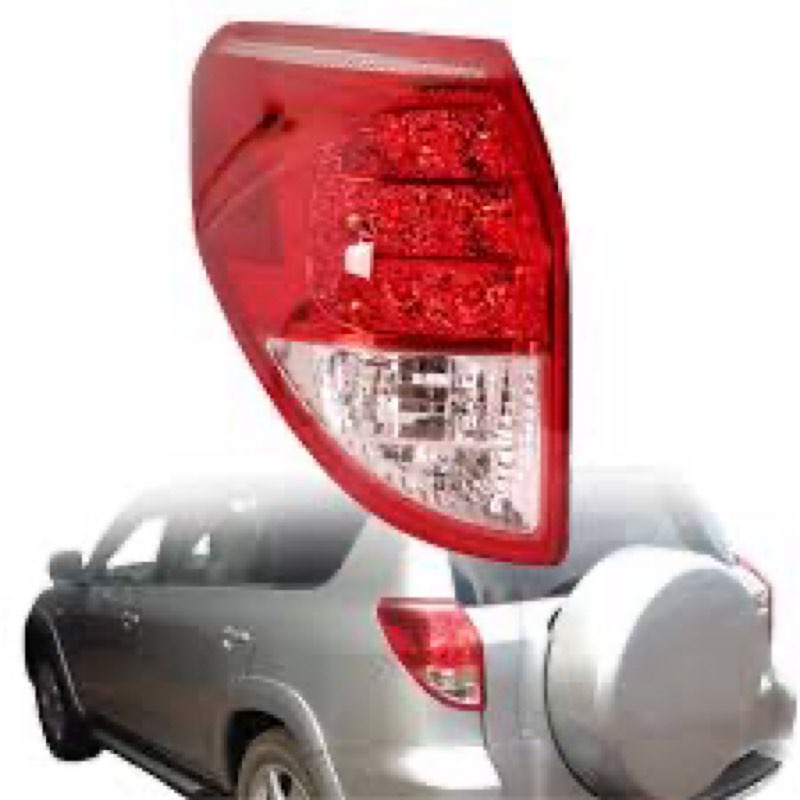 silscvtt lh outer tail light assembly replacement for toyota rav4 2006-2008 driver side 8156142100 t