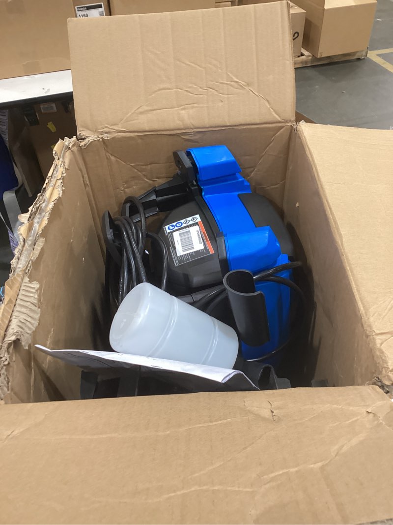 Condition photo showing As Is for pressure washer -5000psi power washer with foam cannon, high pressure cleaning machine with 4 connect nozzles for cars/patio/driveways/home cleaning
