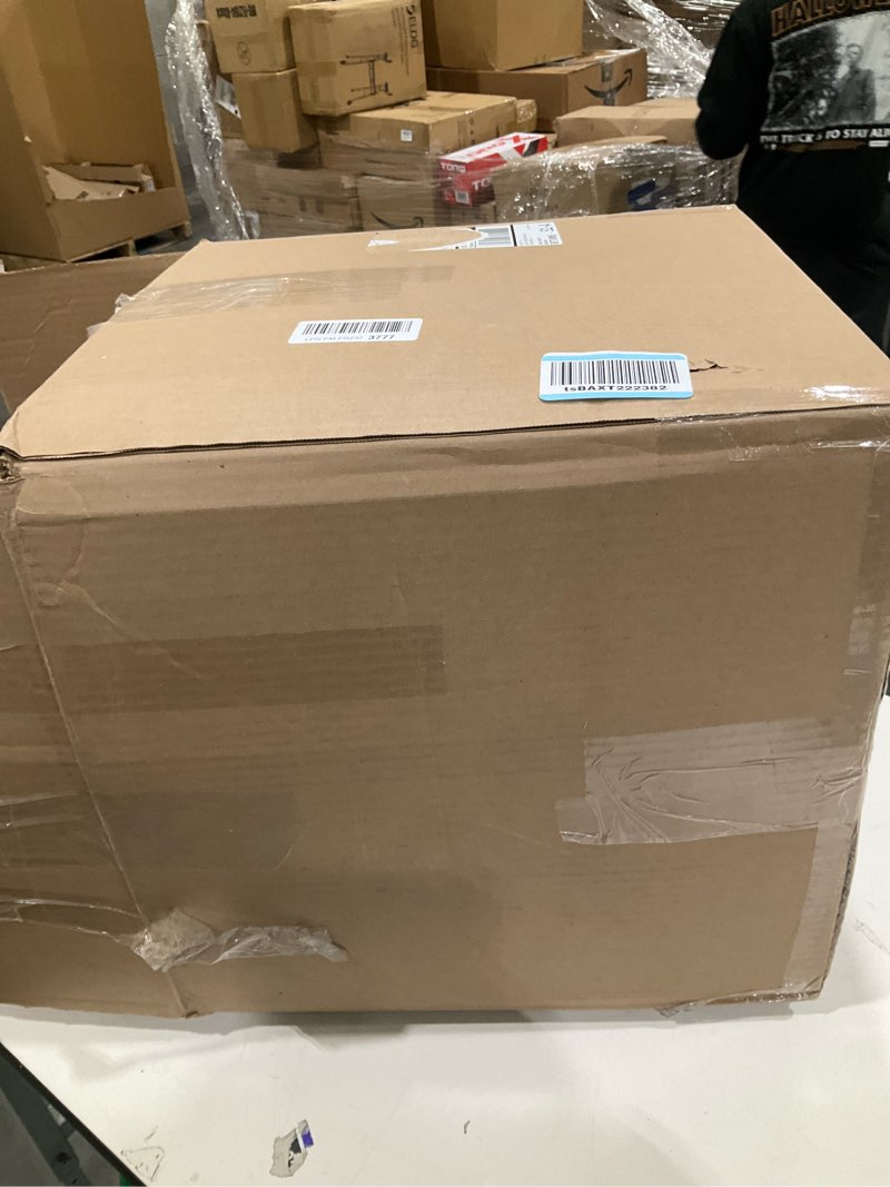 Condition photo showing As Is for Headboard Pillow Queen, Triangle Pillows for Headboard, Head Board Backrest Wedge Pillow for Reading Sitting Working, Daybed Pillows with Removable Cover for Bed Dorm Sofa, Dark Grey Dark Grey Queen