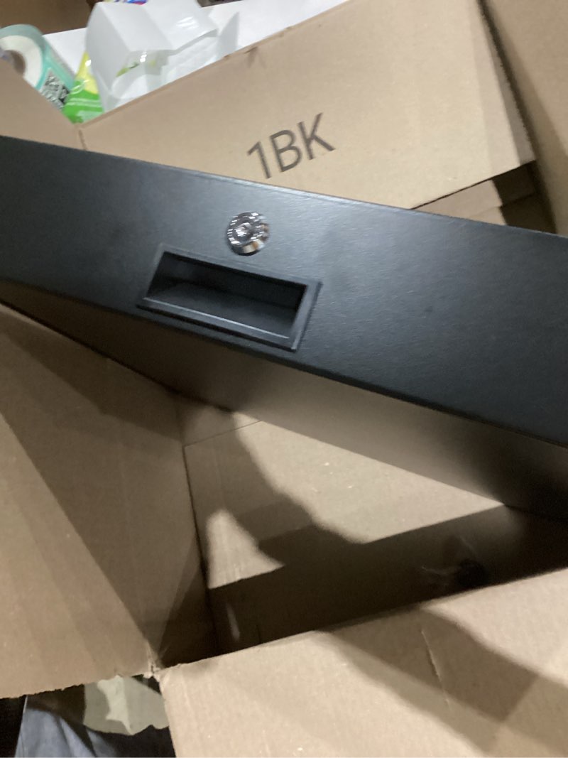 Condition photo showing New/Like New for Navepoint Rack Mount Drawer for 19-Inch Server Cabinet Case Or DJ with Lock and Key 2U Black