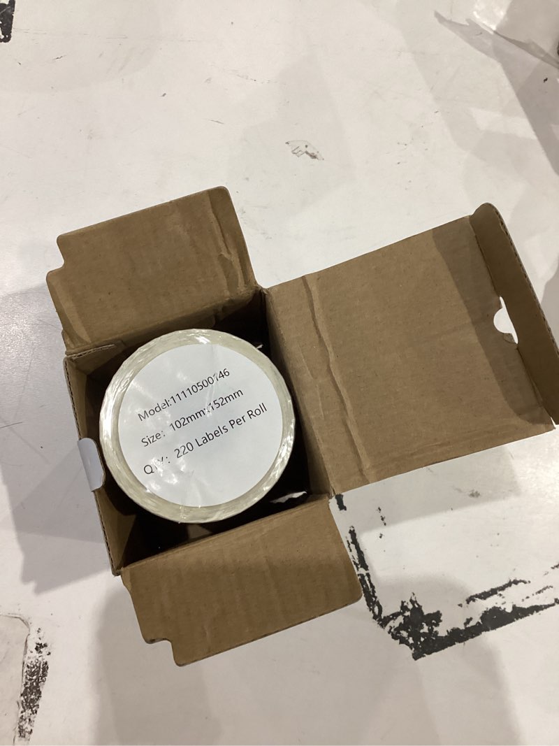 Condition photo showing Good Condition for polono genuine 4"x6" direct thermal shipping label, perforated postage shipping labels compatible with polono pl60, pl70e and pl420 label printer, permanent adhesive, commercial grade, 220 labels/roll