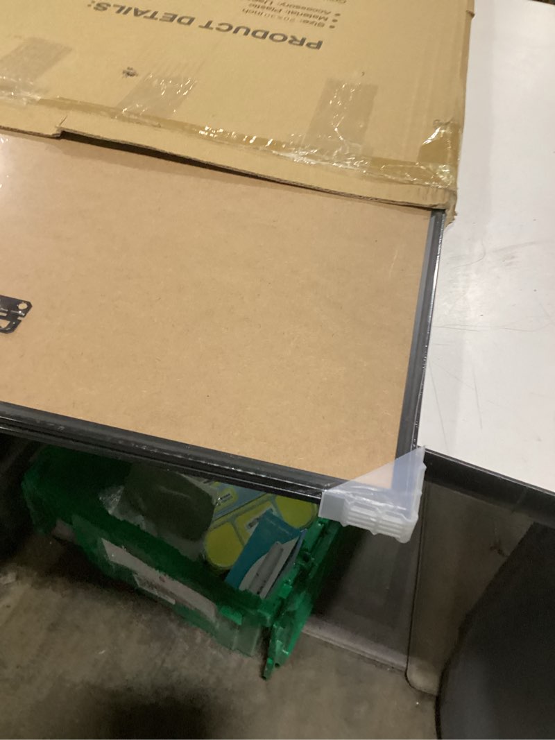 Condition photo showing New/Like New for upsimples 20x30 picture frame black 3 pack, scratch-proof poster frames 20 x 30 for photo gallery - slide-in strips, horizontal or vertical wall mounting