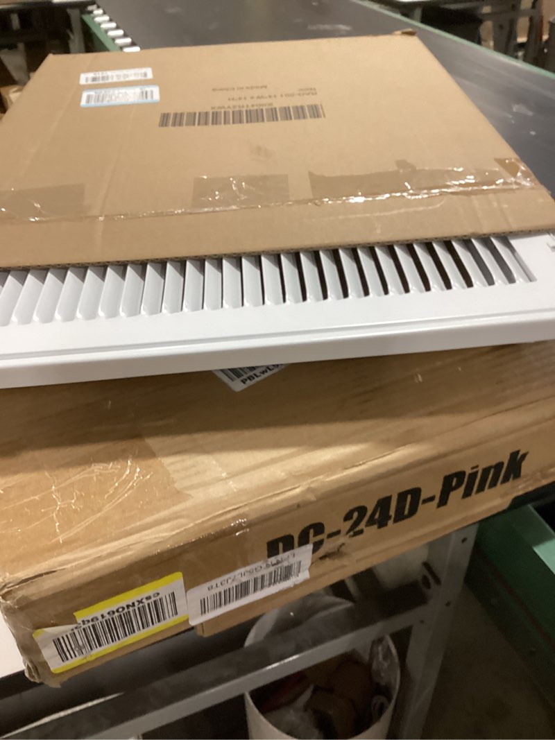 Condition photo showing Good Condition for return air grille 14x14,air return vent cover for ceiling and wall,steel hvac a/c vent cover grill fits duct opening 14"w x 14"h,holds 1" thick ac filter for 14''w×14''h-duct opening