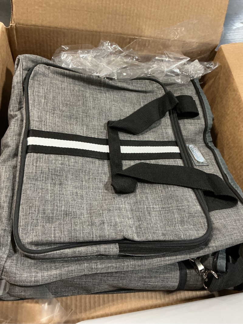 Condition photo showing Good Condition for BAGLHER Heavy Duty Kitchen Mixer Cover for 6-8 Quart Stand Mixers, 2-in-1 Shoulder & Hand Carrying Case with Accessory Pockets (15”x10.5”x17”, Grey) Large Fits for 6-8 Quart Gray