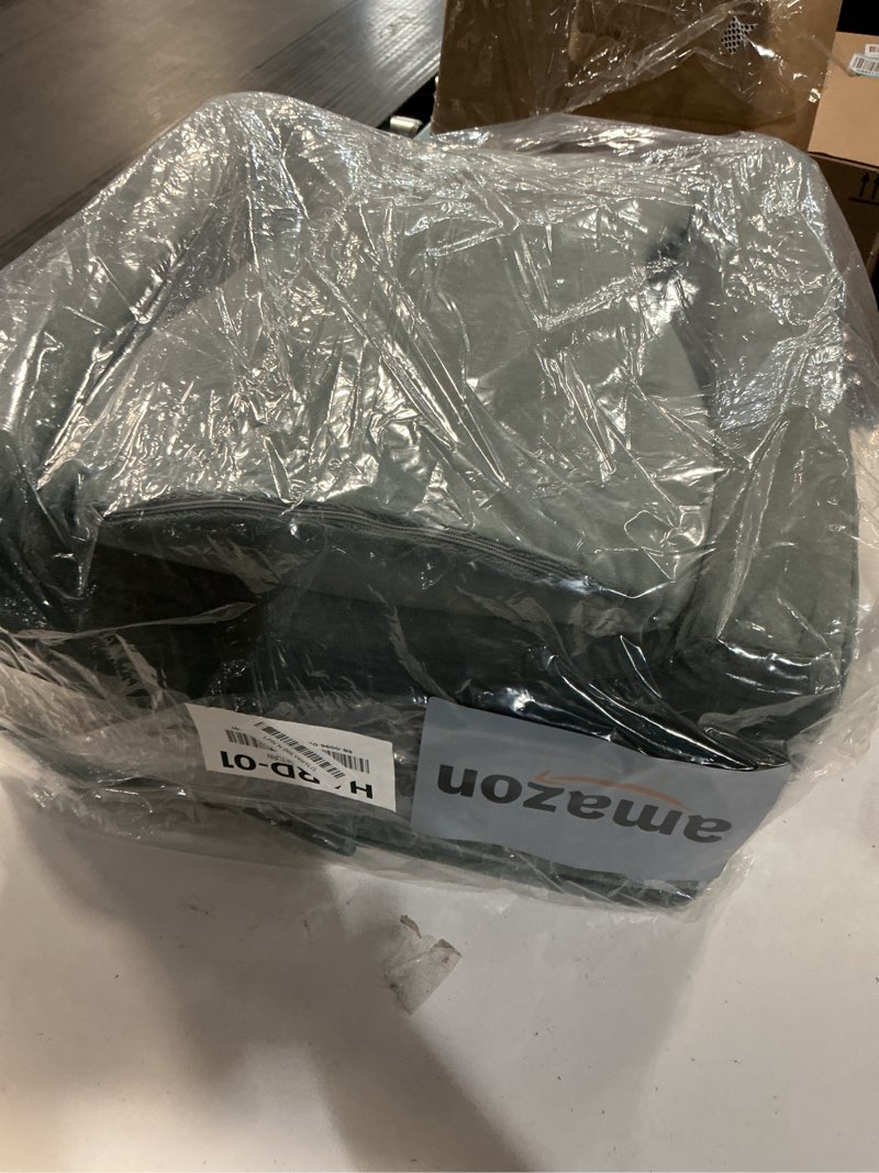 Condition photo showing As Is for KingPavonini 4-Height Adjustable Leg Elevation Pillows for After Surgery with Ergonomic Curve, Memory Foam Leg Support Pillow for Legs, Back Pain Relief, Wedge Pillow for Sleeping, Rest (Double Leg) Double Leg Grey