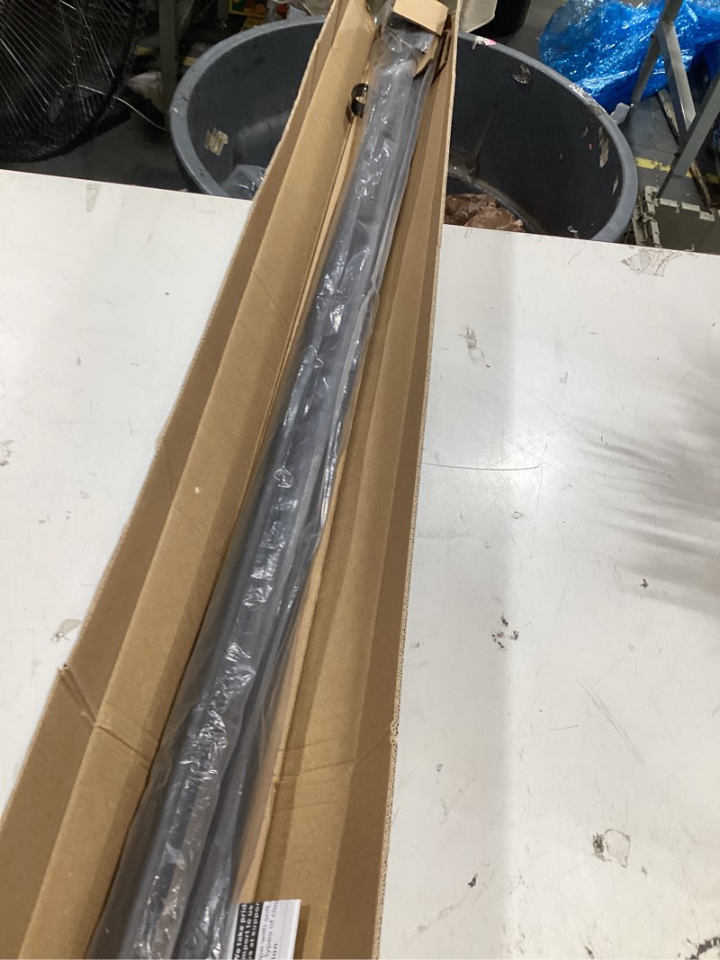 Condition photo showing Good Condition for artiwell heavy duty shower rod, adjustable shower curtain rod, expandable 47-84 inch, permanent mount shower rod, never rust stainless steel for window curtain and closet, matte black