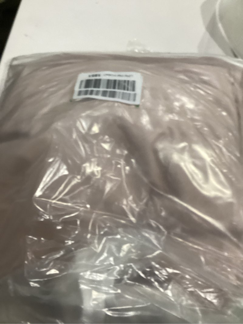 Condition photo showing As Is for HPD Half Price Drapes Heritage Plush Velvet Curtains 108 Inches Long Room Darkening Curtains for Bedroom & Living Room 50W x 108L, (1 Panel), Light Pink Light Pink 50"W x 108"L (Pack of 1)