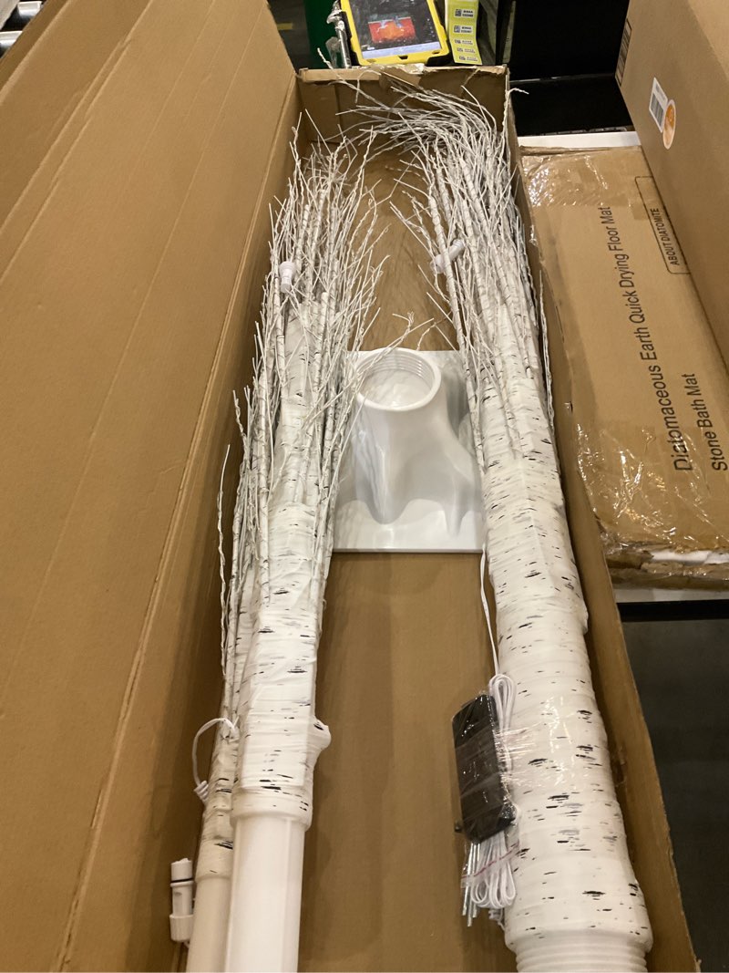 7ft lighted christmas tree