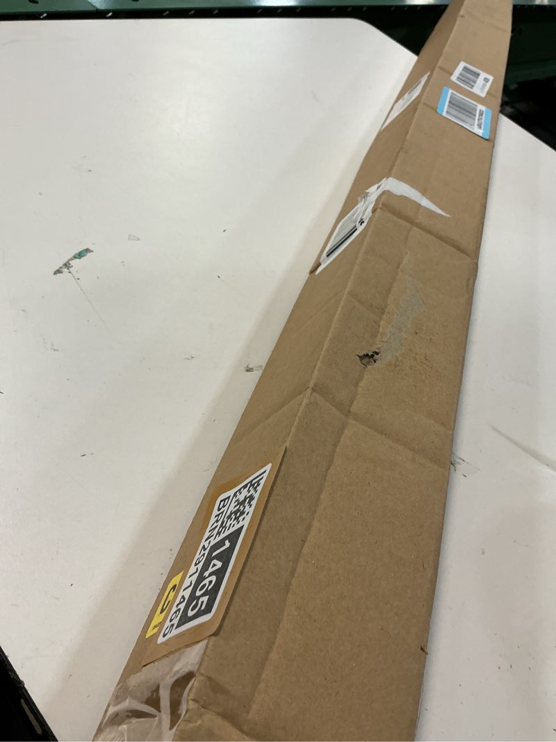 Condition photo showing Good Condition for LazBlinds No Tools No Drill Cordless Zebra Blinds for Windows, Dual Layer Light Control for Day and Night, Light Filtering Privacy Roller Blinds and Shades for Home, 47" W x 48" H, Grey Grey 46.88"W x 48"H