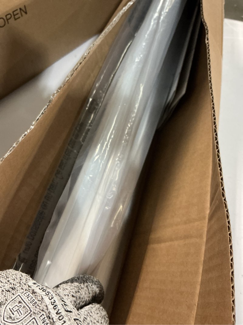 Condition photo showing Good Condition for lazblinds no tools no drill cordless cellular shades, blackout light blocking honeycomb shades for home, thermal insulation blinds for windows, 28" w x 36" h, white blackout-white 28" w x 36" h