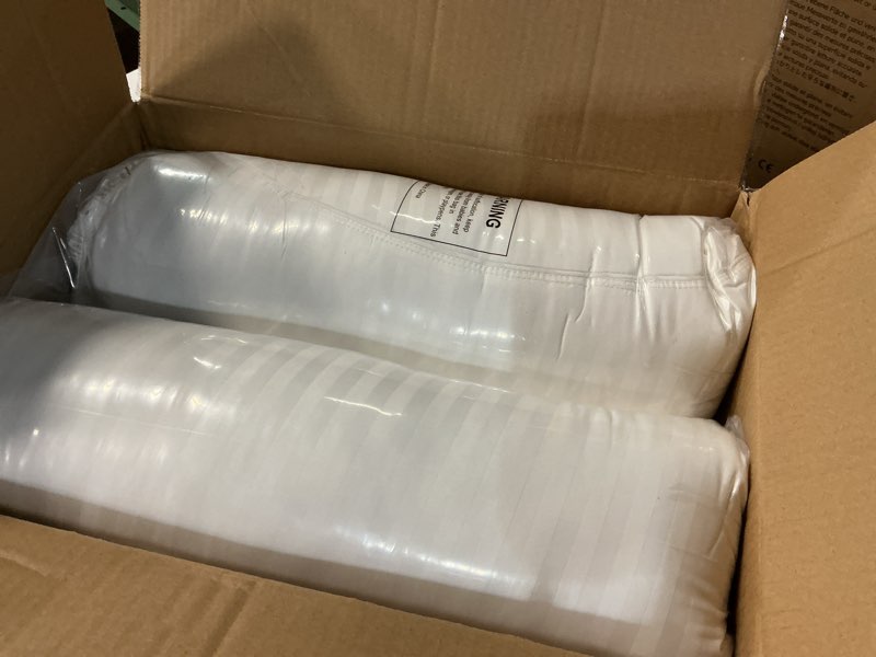 Condition photo showing New/Like New for Beckham Hotel Collection Bed Pillows Standard/Queen Size Set of 2 - Original Soft Down Alternative Pillow for Sleeping - Soft Support for Back, Stomach or Side Sleepers