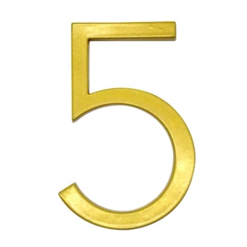 Origin 21 Urbana Park 5-in Gold Number 5