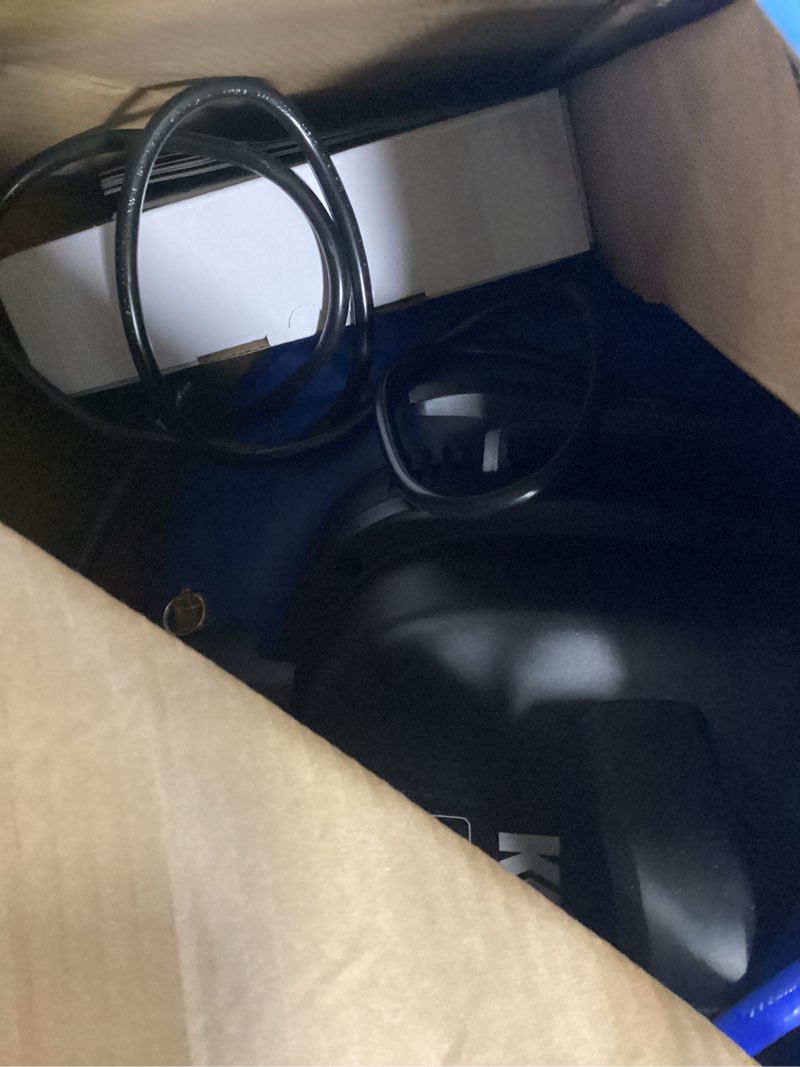 Condition photo showing As Is for Kobalt Portable Pancake Air Compressor & Nailers