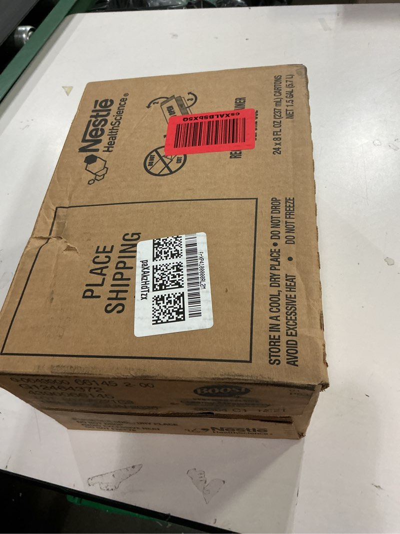 Condition photo showing New/Like New for (Used by 19 jun 2026)Boost Very High Calorie Strawberry Nutritional Drink – 22g Protein, 530 Nutrient Rich Calories, 8 Fl Oz (Pack of 24) Strawberry 8 Fl Oz (Pack of 24)