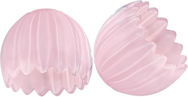 shenmoyl tulip lamp shades replacement, 5\" dia. * 4.25\" h cream pink glass sconce shade heavy and thick for wall sconces pendant lights ceiling lights chandelier, 2 pack visit the she