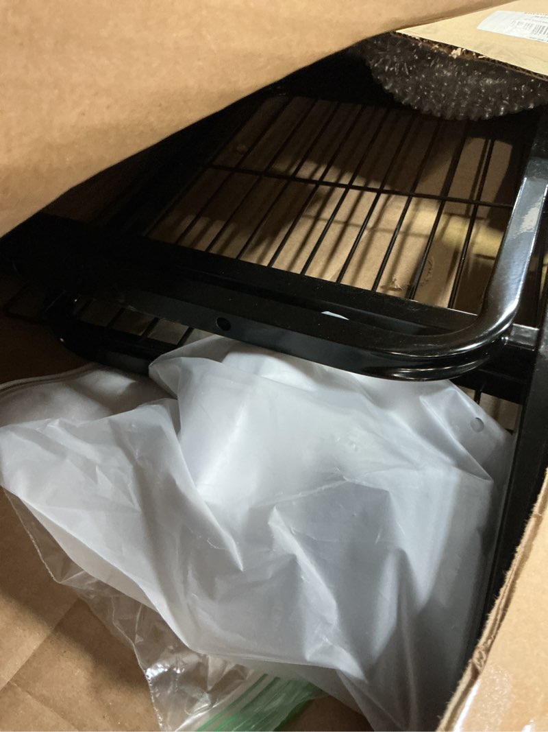 Condition photo showing Good Condition for Prevue Pet Products Bird Cage Stand with Shelf, Black