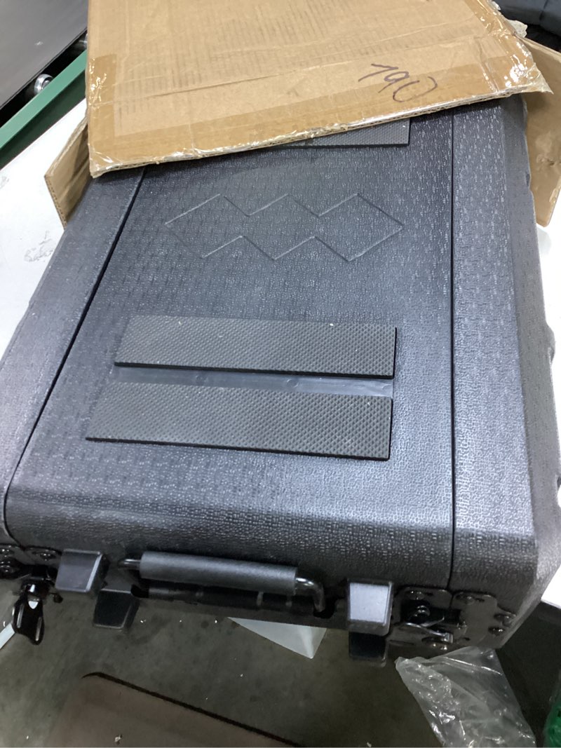 Condition photo showing Good Condition for 2U Rack Case Shallow 17" Depth, 19" Rackmount Flight Cases Easy Installation Portable Carry Watertight Dust Proof 2 Space Shockproof Mount Racks with Microphone Compartments Space Saving