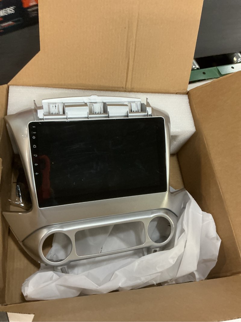 Condition photo showing Good Condition for Car Radio Upgrade Dash Kit for Chevy Suburban Tahoe Yukon 2015-2019,Wireless CarPlay Android Auto, 2GB+64GB 8 Core Stereo System,10.1 Inch Touch Screen, GPS, Bluetooth, WiFi, SWC,MirrorLink Silver-10.1
