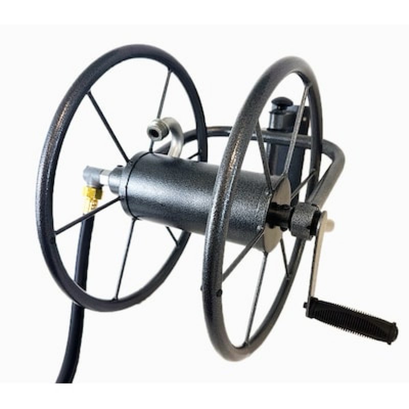 project source steel 125-ft wall-mount hose reel