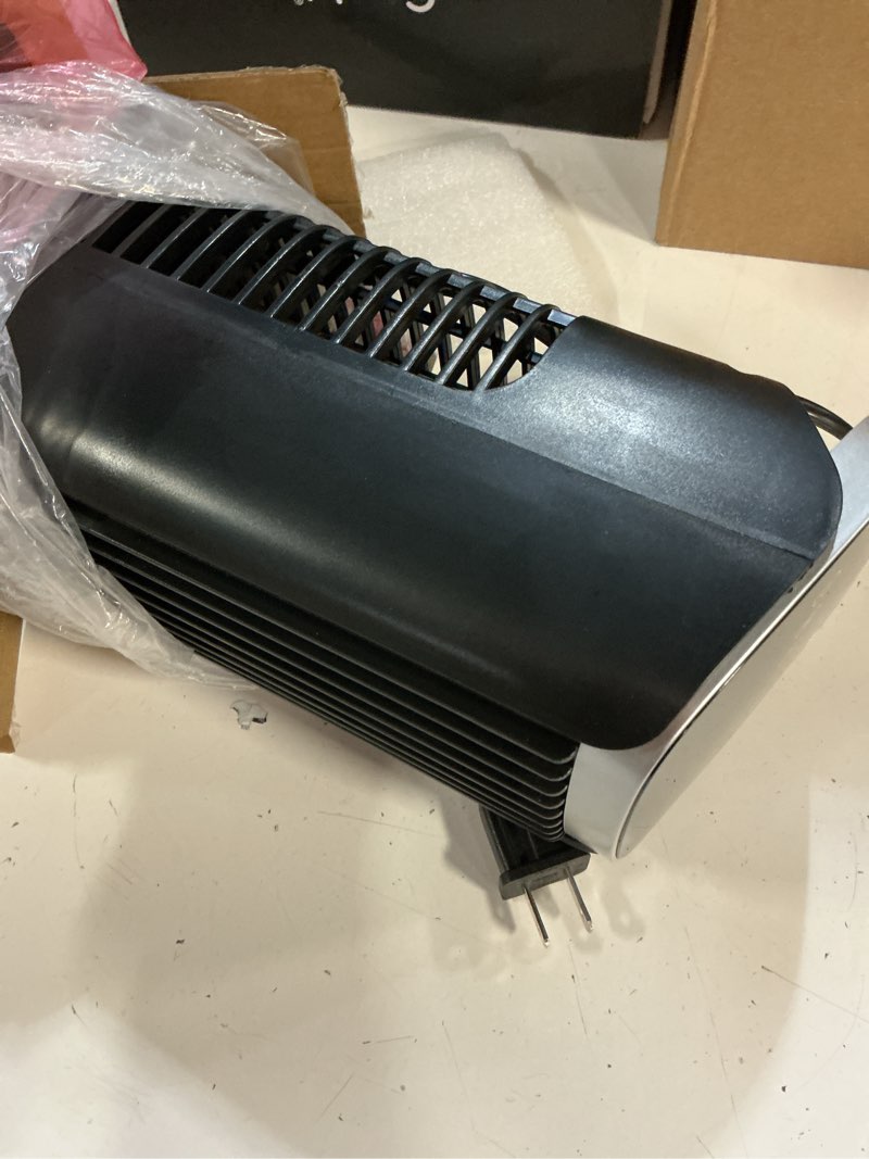 Condition photo showing Good Condition for pntck fan for bedroom, 13" tower fan with remote, 4 modes 4 speeds max 24ft/s, 70° oscillating desk fan, 12h timer portable fans, cooling fans for office, home black