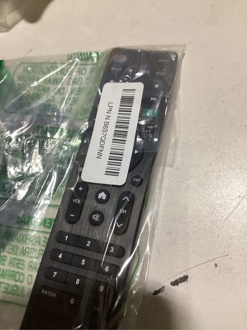 Condition photo showing Good Condition for for tcl google tv remote, rc813 for voice replacement control,for android mini-led qled 4k uhd smart television, with 6 shortcut buttons for neiflx/prime/youtube/tcl/apple tv buttons for tcl rc813