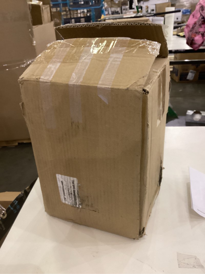 Condition photo showing As Is for Vinyl plastic kettlebell 