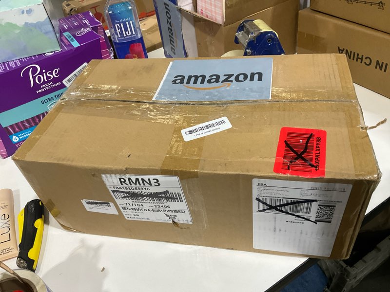 Condition photo showing Good Condition for 9x6x4 inches Shipping Boxes Set of 25, Small Corrugated Cardboard Box, Literature Mailer, Gift Boxes (White, 9x6x4) 9*6*4" White