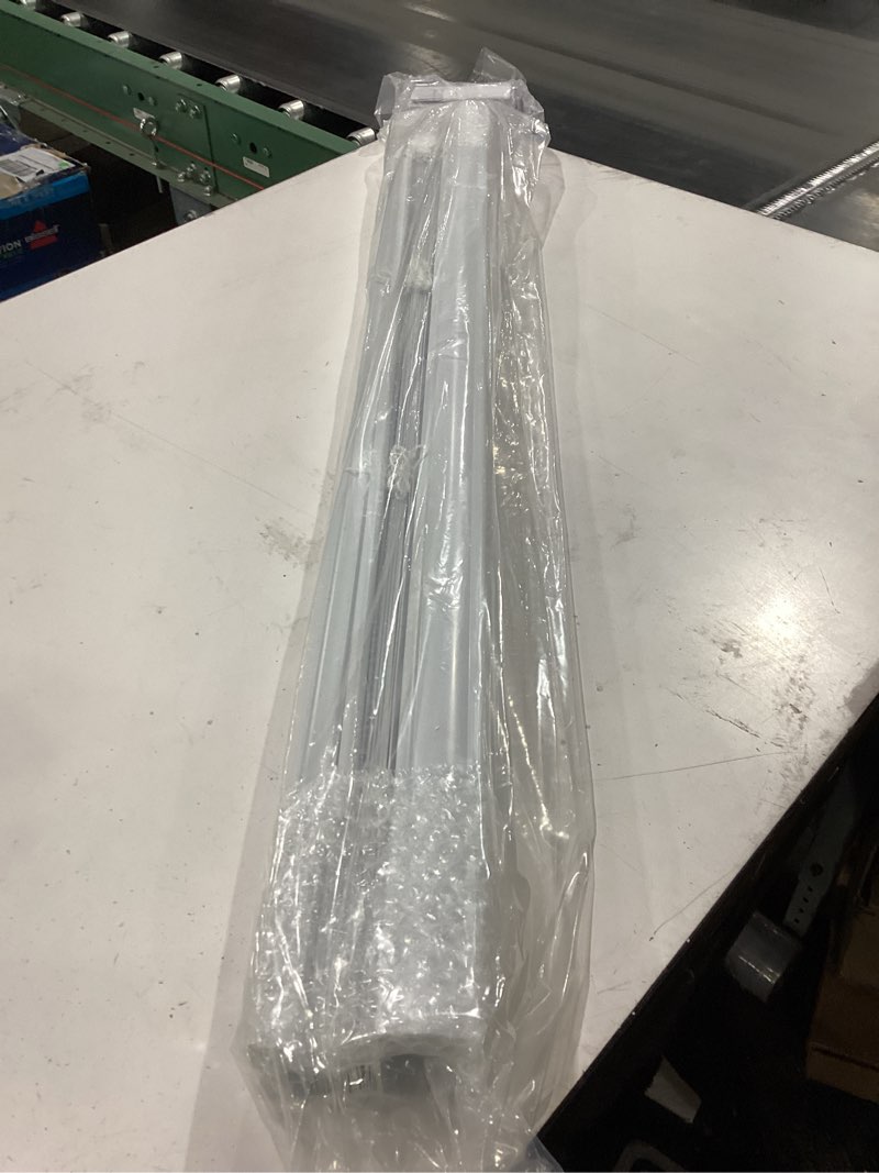Condition photo showing New/Like New for lotus & windoware cordless, 2 inch faux wood blind, window blinds, blinds & shades, blinds for indoor windows, embossed, 37" x 48", bright white bright white 37"w x 48"h