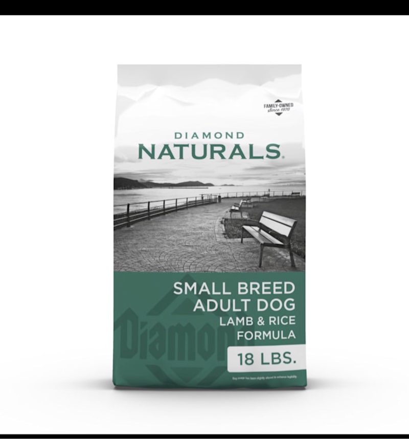 Diamond Naturals Small Breed Lamb & Rice Adult Dog, 18 Lb