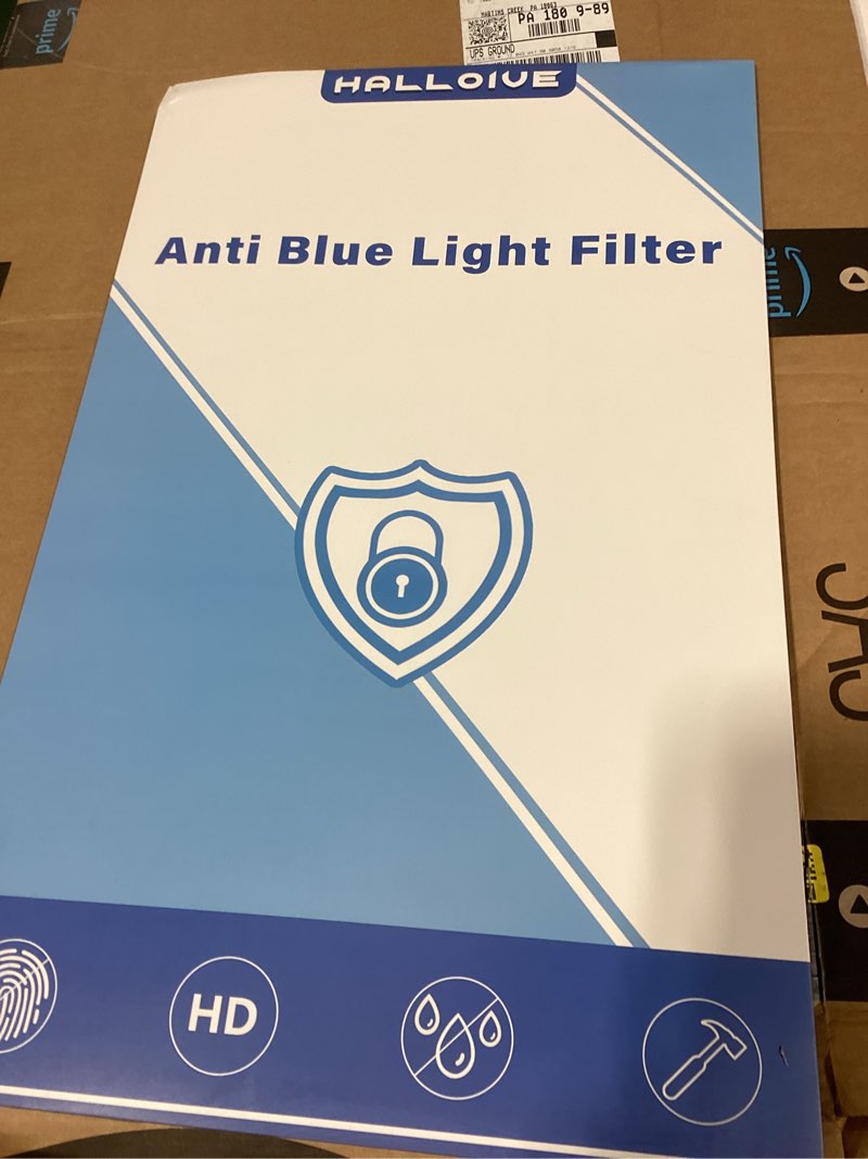 Condition photo showing Good Condition for ?2-Pack? Magnetic Hanging 27 Inch Computer Screen Protector Blue Light and Anti Glare Filter, Eye Protection Computer Blue Light Blocking Screen for 27" with 16:9 Aspect Ratio Widescreen Computer Monitor