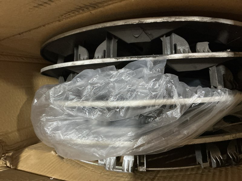 Condition photo showing As Is for hubcap wheel covers replacement size r15 hub caps universal-fit steel wheel rims cover abs tire cap for most cars trucks sedans suv -set of 4?15-inch?silver-black? tt-silver-black 15-inch