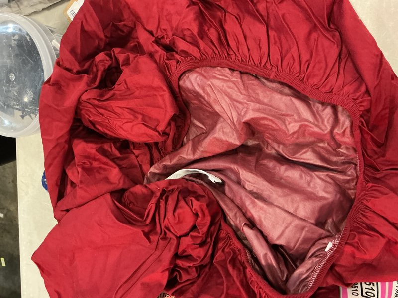 Condition photo showing Good Condition for smiry waterproof couch cushion covers, stretch washable sofa cushion cover, soft sofa slipcover elastic non-slip furniture protector for pets, kid (medium, wine red) medium wine red