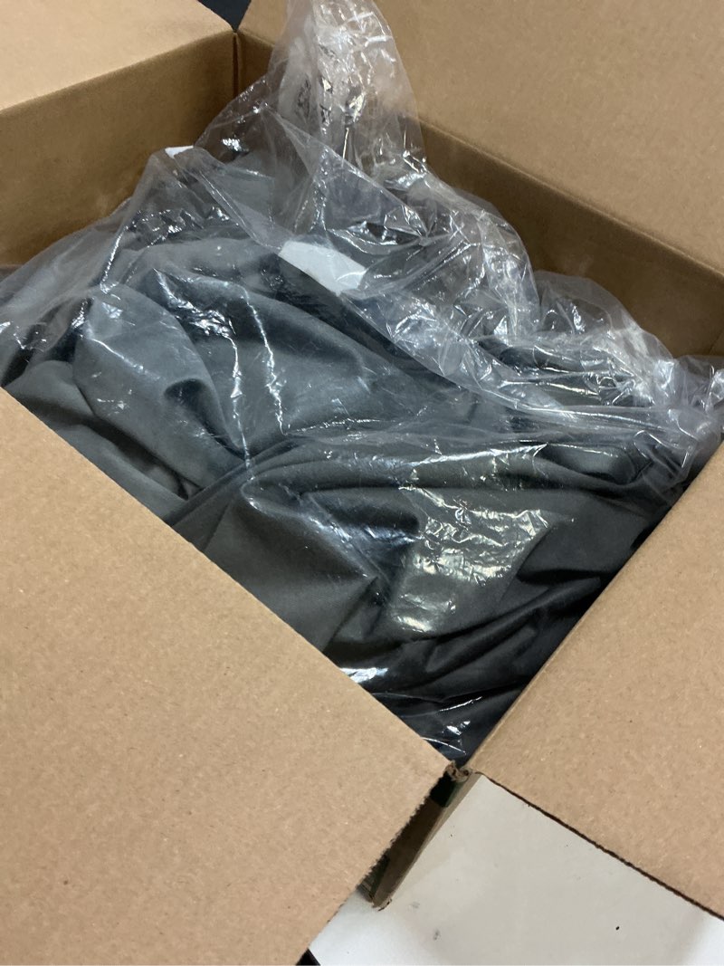 Condition photo showing Good Condition for BGment Grey Velvet Curtains 96 Inches for Living Room, Thermal Insulated Blackout Curtains Room Darkening Drapes with Back Tab and Rod Pocket for French Door, Set of 2 Panels, 52 x 96 Inch 52"W x 96"L (Pack of 2) Grey